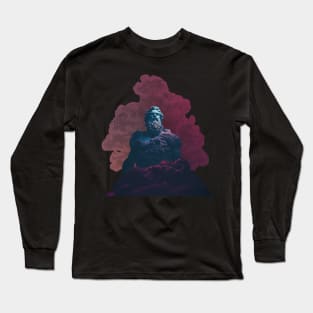 Zeus and Mount Olympus Long Sleeve T-Shirt